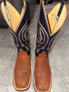 Anderson Bean Women's Havana Elephant Brown Anline Boot 7B Retail $700